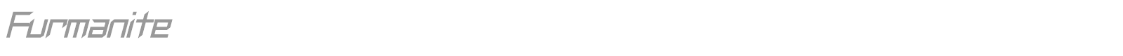Furmanite font preview